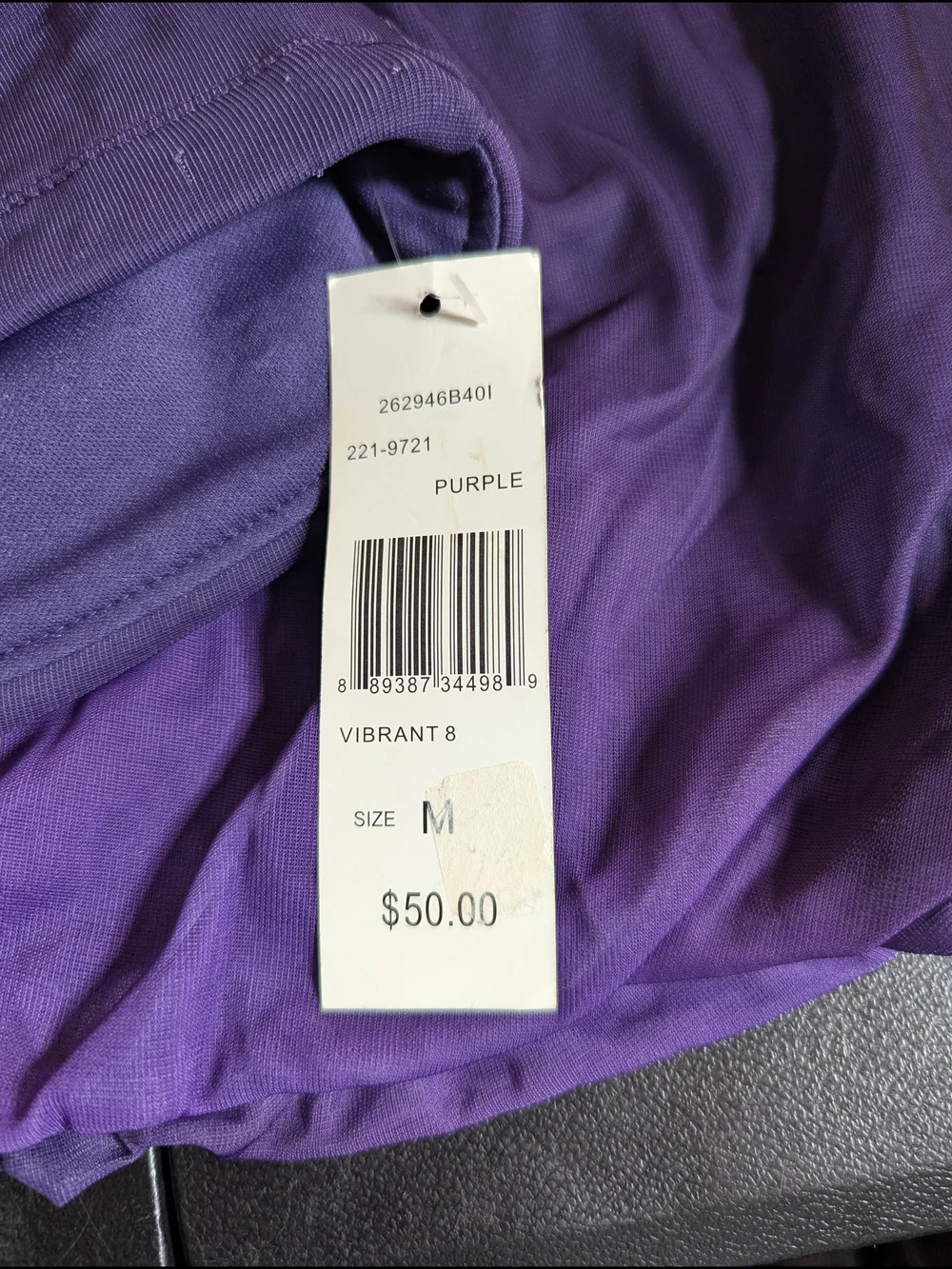 Trixxi Strapless Purple Party Dress with Rhinestone Waistband